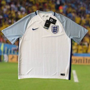 England 2016/18 Home Soccer Jersey XL Nike Football Futbol Camiseta Trikot EPL